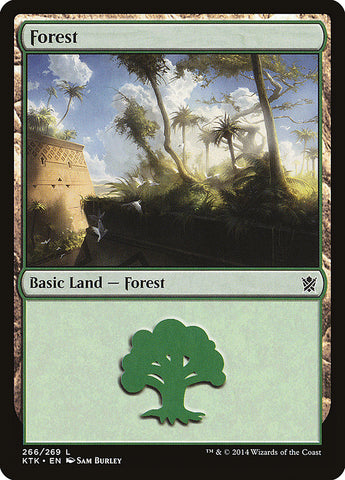Forest (#266) [Khans of Tarkir] (KTK 266)
