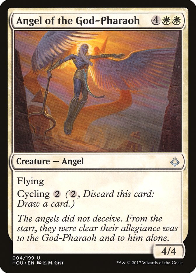 Angel of the God-Pharaoh [Hour of Devastation] (HOU 4)