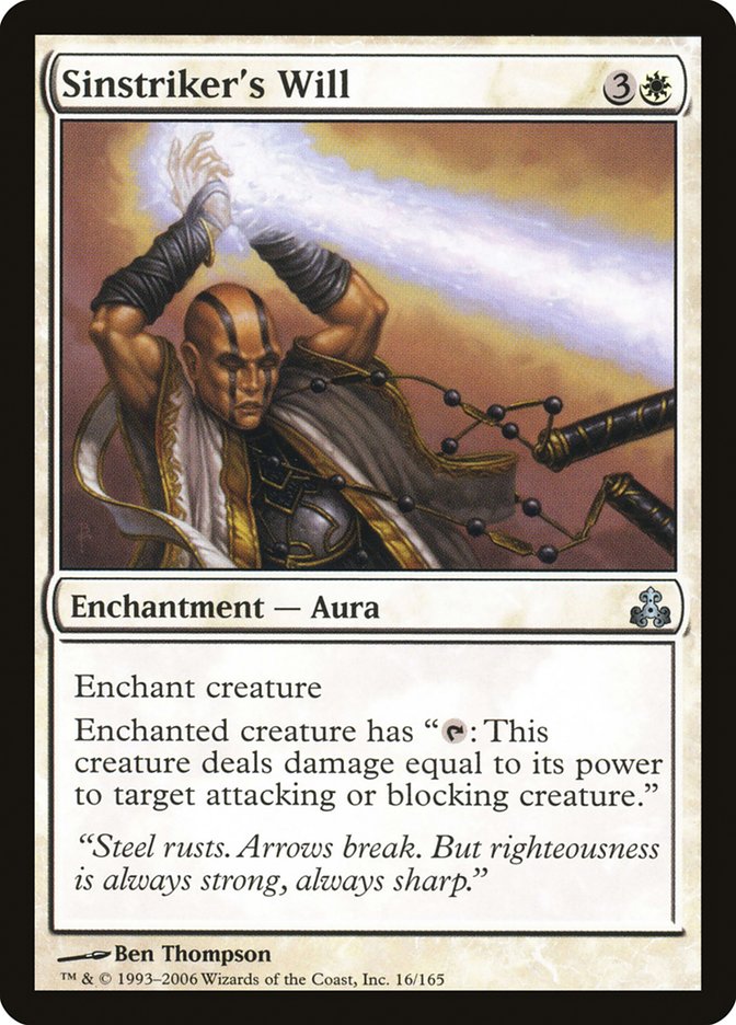 Sinstriker's Will [Guildpact] (GPT 16)