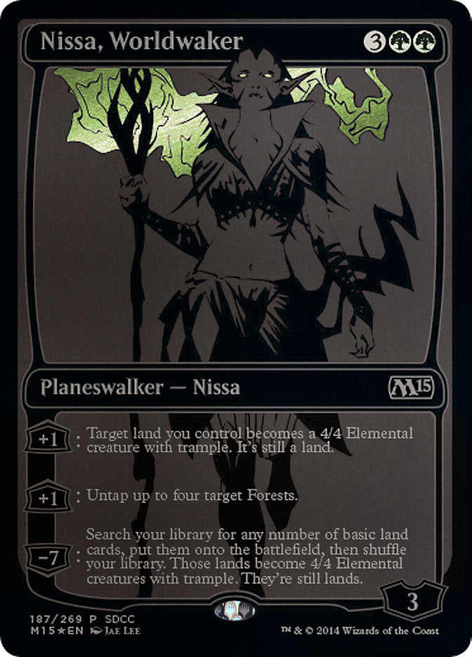 Nissa, Worldwaker [San Diego Comic-Con 2014] (PS14 187)