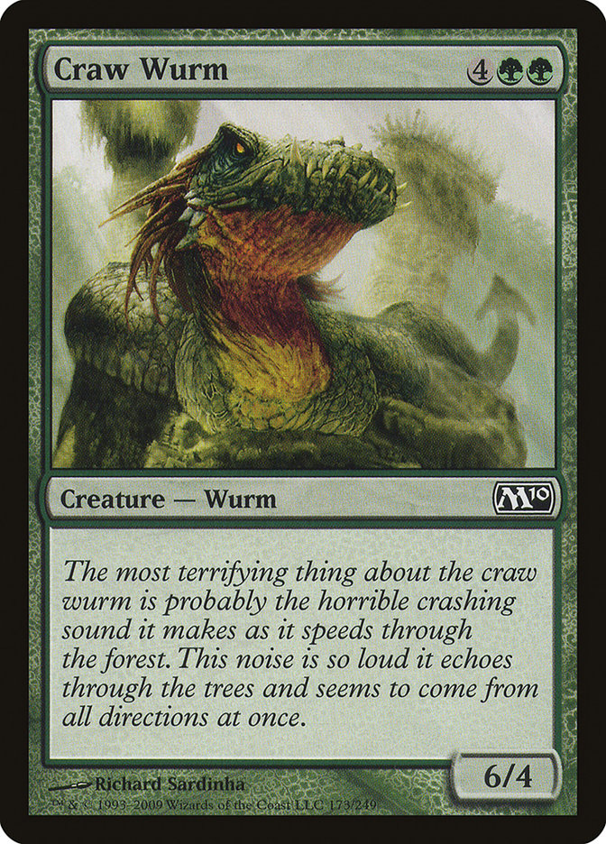 Craw Wurm [Magic 2010] (M10 173)