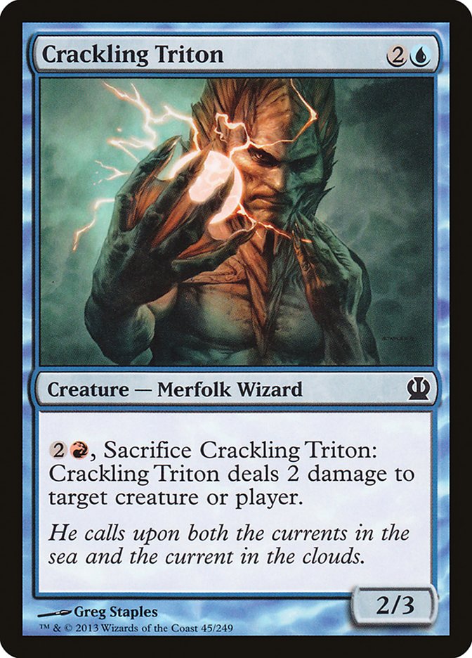 Crackling Triton [Theros] (THS 45)