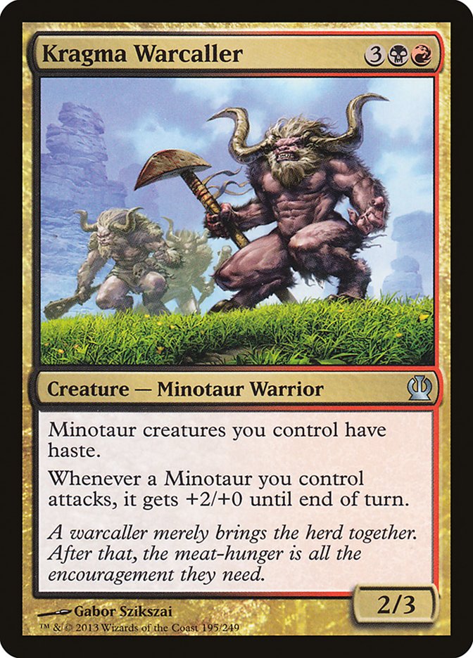 Kragma Warcaller [Theros] (THS 195)