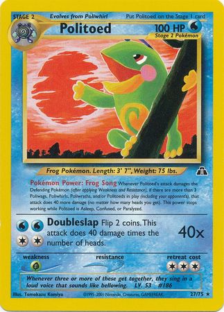 Politoed (27/75) [Neo Discovery]