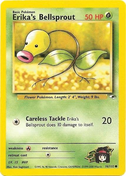 Erika's Bellsprout (76/132) [Gym Heroes]
