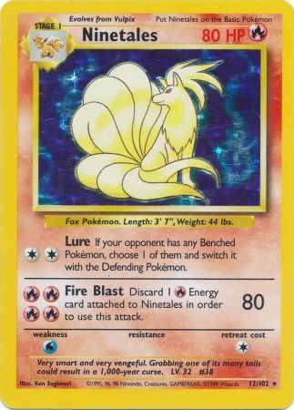 Ninetales (12/102) [Base Set]