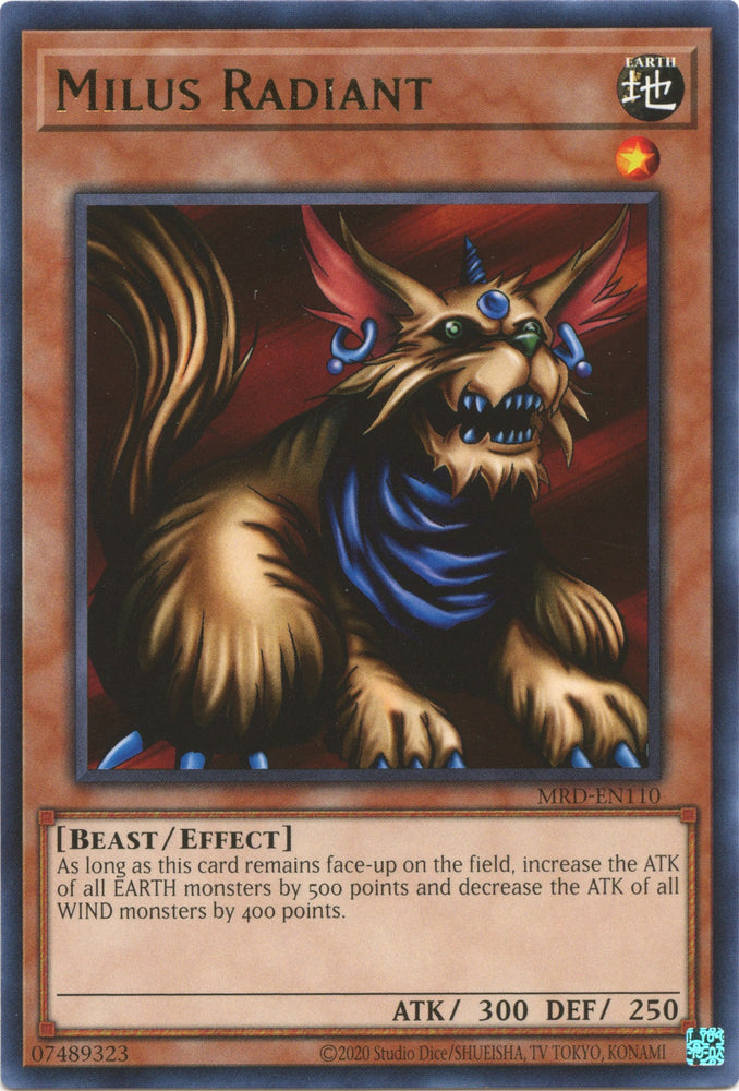 Milus Radiant [MRD-EN110] Rare