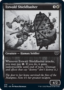 Estwald Shieldbasher [Innistrad: Double Feature] (DBL 278)