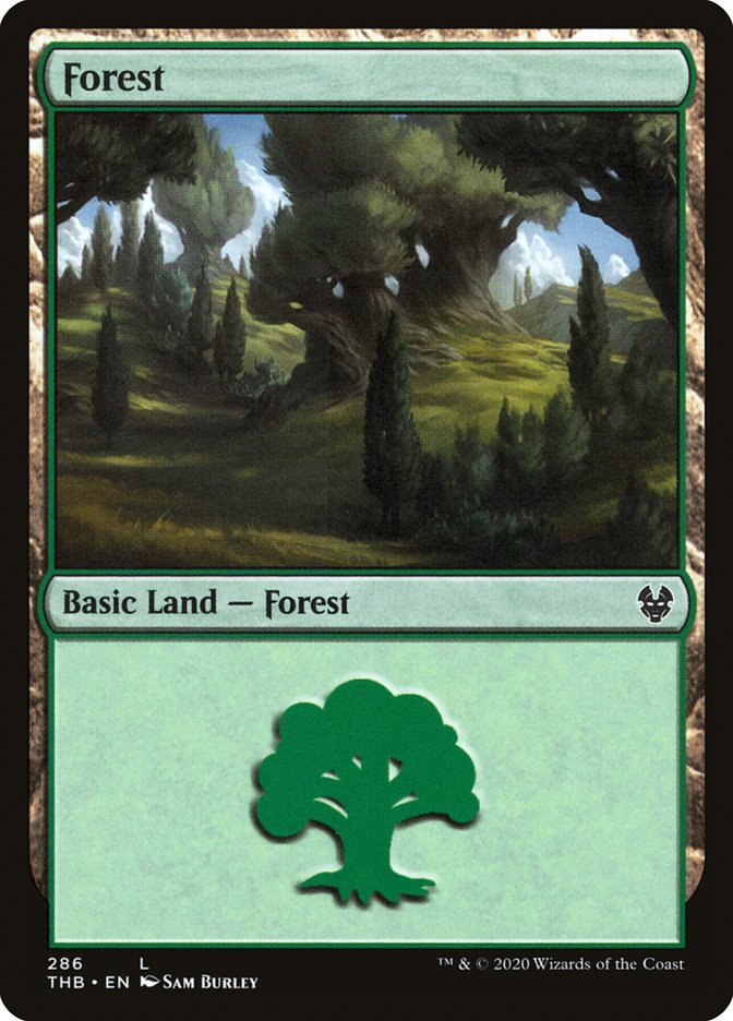 Forest (#286) [Theros Beyond Death] (THB 286)