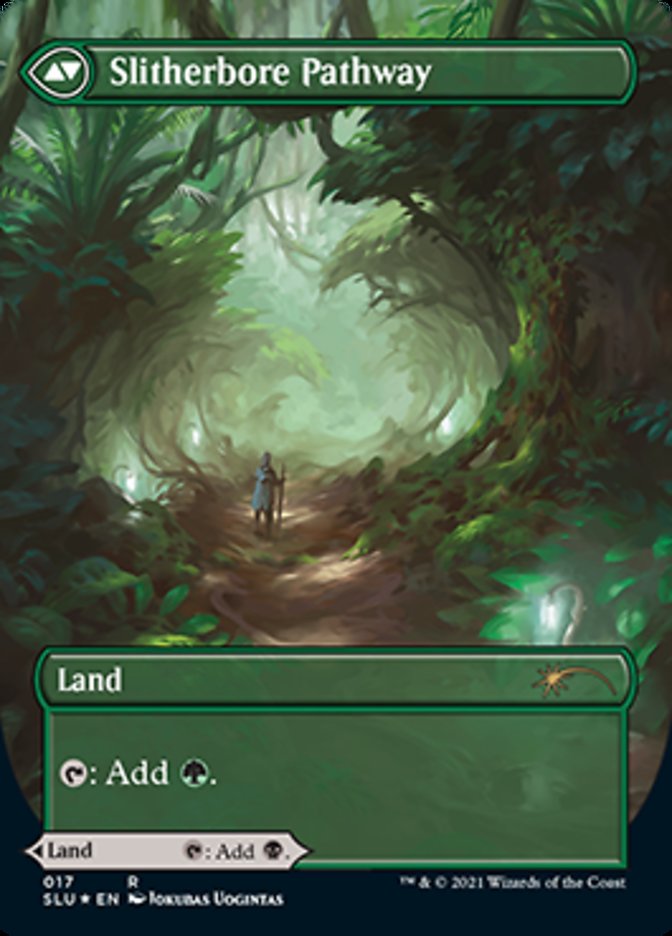 Darkbore Pathway // Slitherbore Pathway [Secret Lair: Ultimate Edition 2] (SLU2 17)
