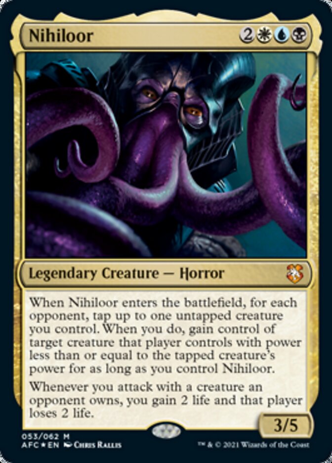 Nihiloor [Dungeons & Dragons: Adventures in the Forgotten Realms Commander] (AFC 53)