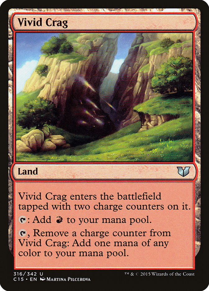 Vivid Crag [Commander 2015] (C15 316)