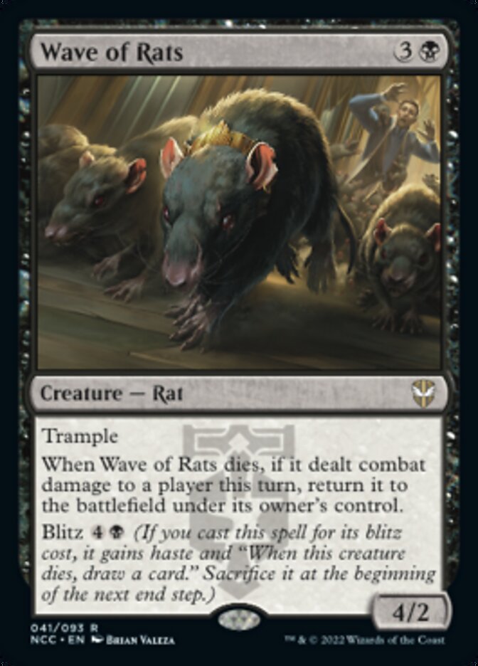 Wave of Rats [Streets of New Capenna Commander] (NCC 41)