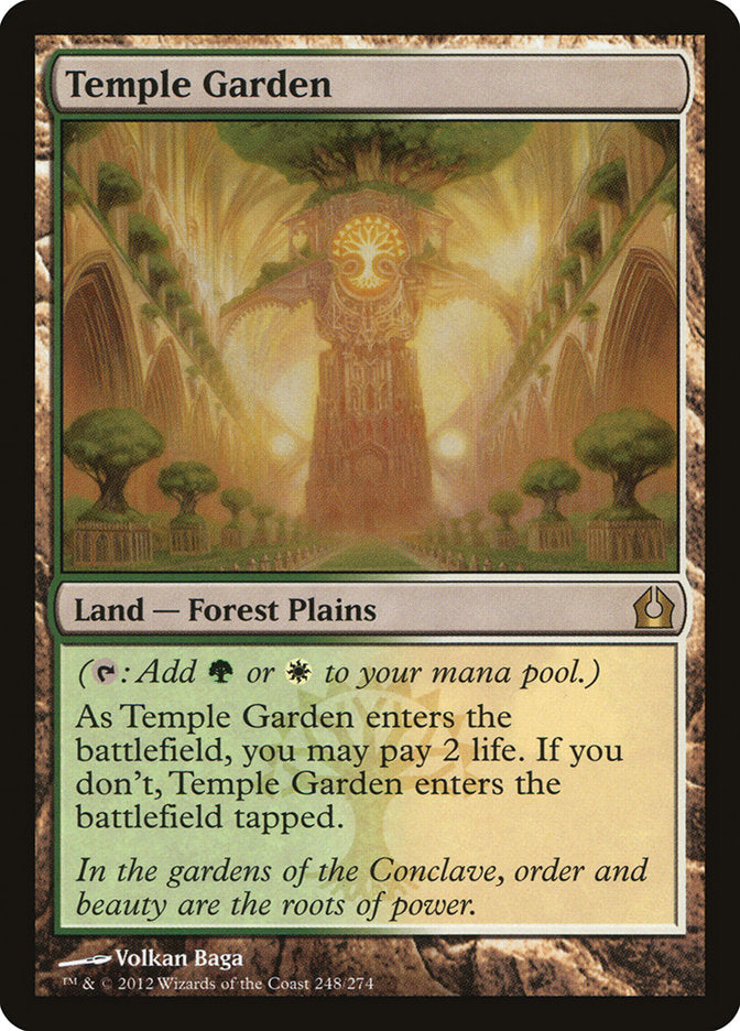 Temple Garden [Return to Ravnica] (RTR 248)