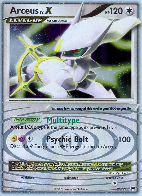Arceus LV.X (96/99) [Arceus]