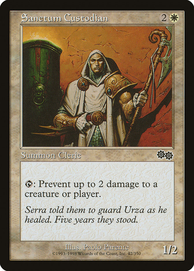 Sanctum Custodian [Urza's Saga] (USG 42)