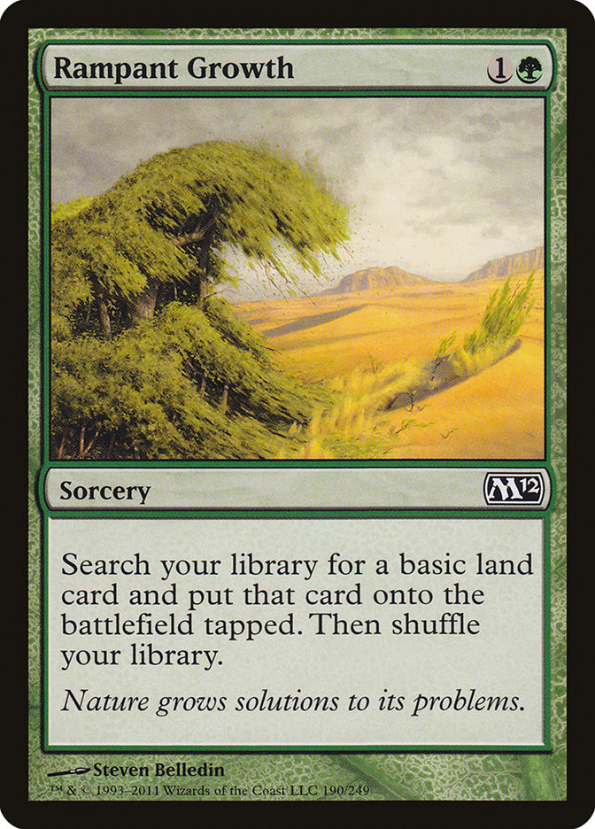 Rampant Growth [Magic 2012] (M12 190)