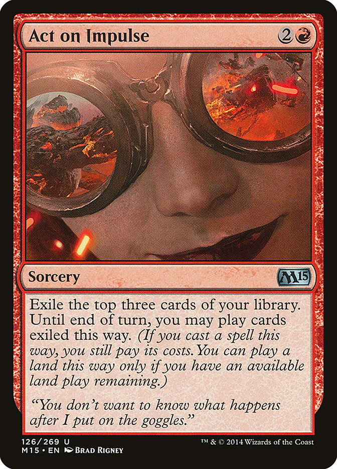 Act on Impulse [Magic 2015] (M15 126)