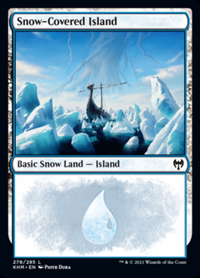 Snow-Covered Island (278) [Kaldheim] (KHM 278)