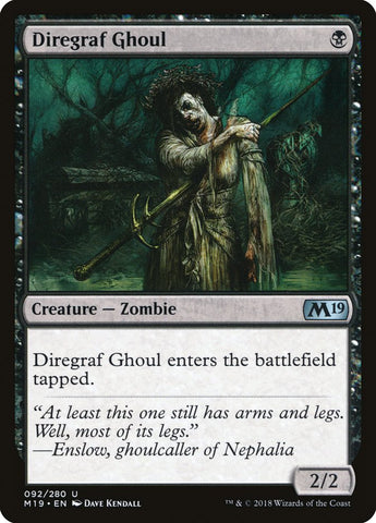 Diregraf Ghoul [Core Set 2019] (M19 92)