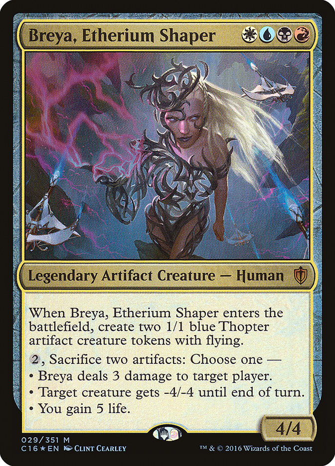 Breya, Etherium Shaper [Commander 2016] (C16 29)