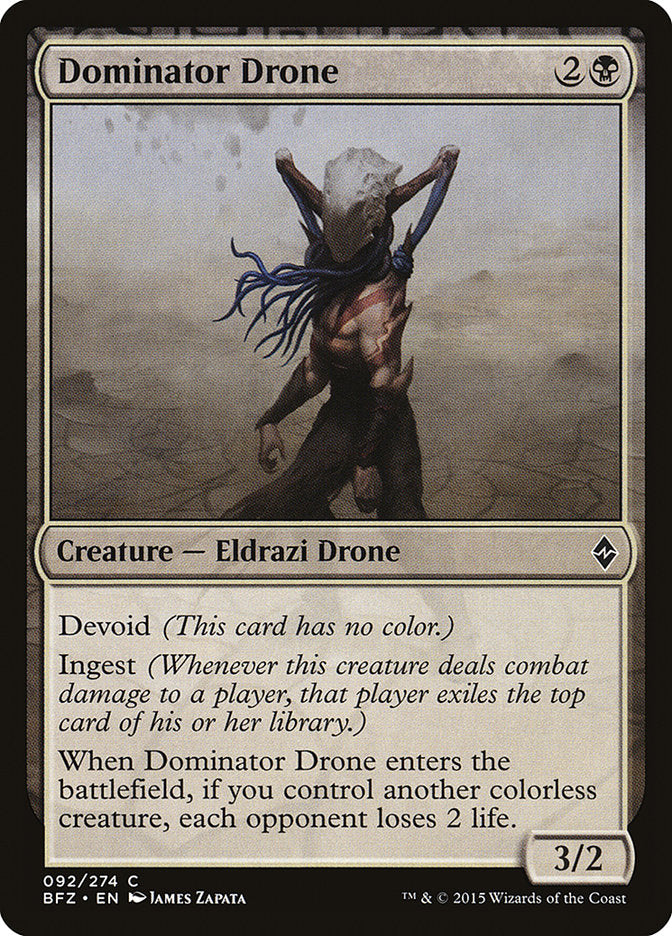 Dominator Drone [Battle for Zendikar] (BFZ 92)