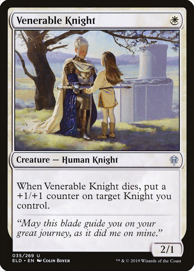 Venerable Knight [Throne of Eldraine] (ELD 35)