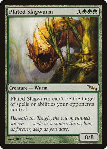 Plated Slagwurm [Mirrodin] (MRD 127)