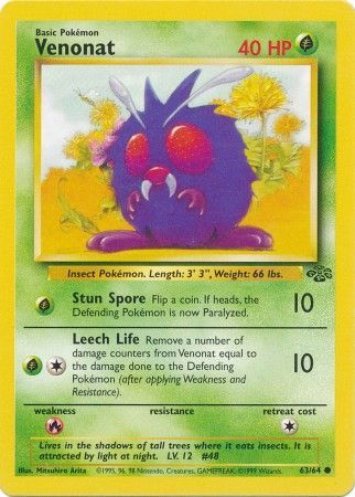 Venonat (63/64) [Jungle]