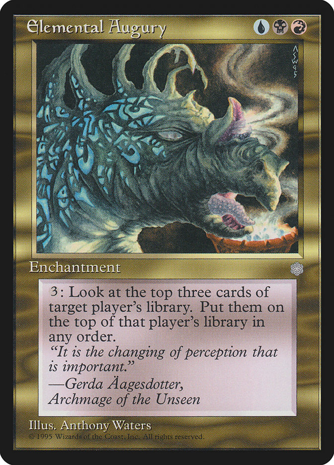 Elemental Augury [Ice Age] (ICE 286)