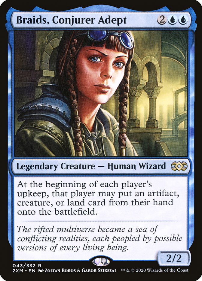 Braids, Conjurer Adept [Double Masters] (2XM 43)