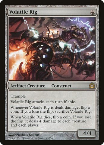 Volatile Rig [Return to Ravnica] (RTR 236)