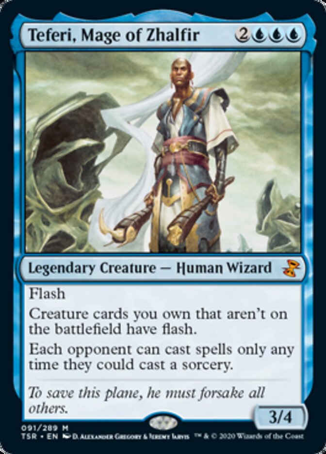 Teferi, Mage of Zhalfir [Time Spiral Remastered] (TSR 91)