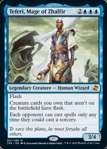 Teferi, Mage of Zhalfir [Time Spiral Remastered] (TSR 91)