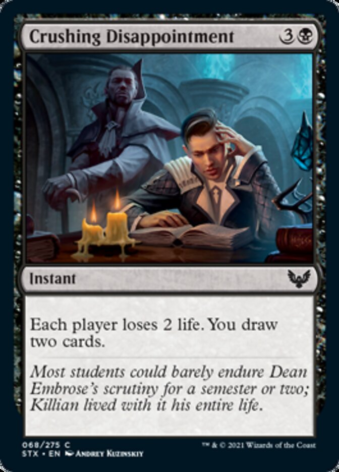 Crushing Disappointment [Strixhaven: School of Mages] (STX 68)