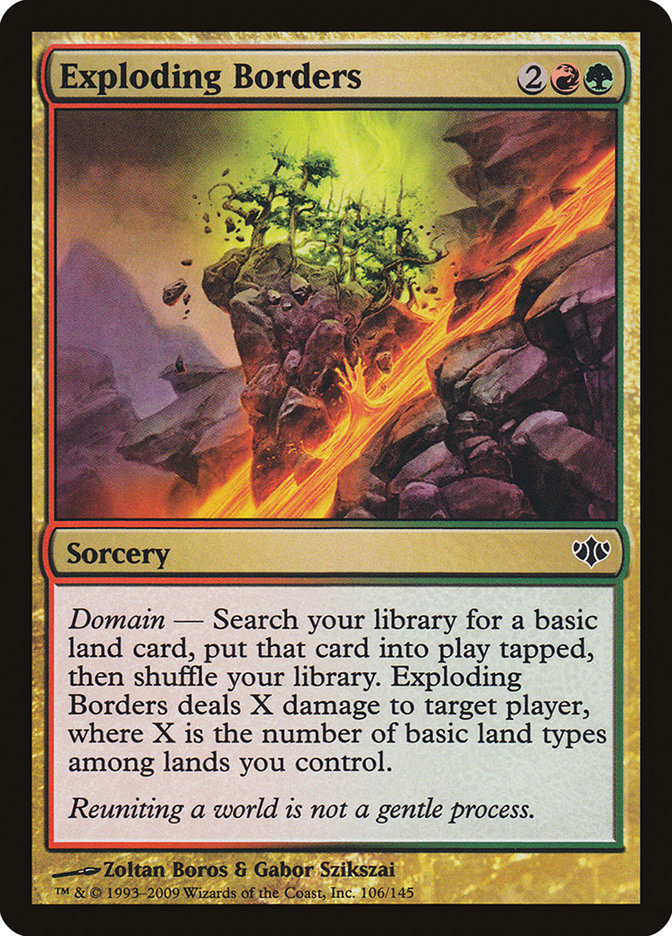 Exploding Borders [Conflux] (CON 106)
