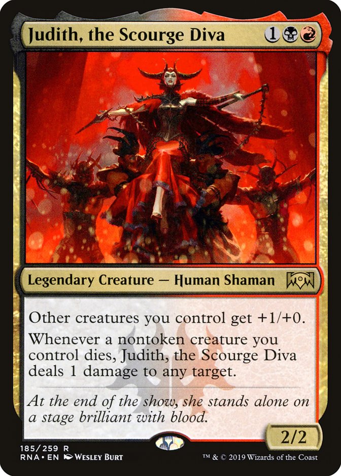 Judith, the Scourge Diva [Ravnica Allegiance] (RNA 185)