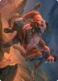 Dwarven Reinforcements Art Card [Kaldheim: Art Series] (AKHM 134)
