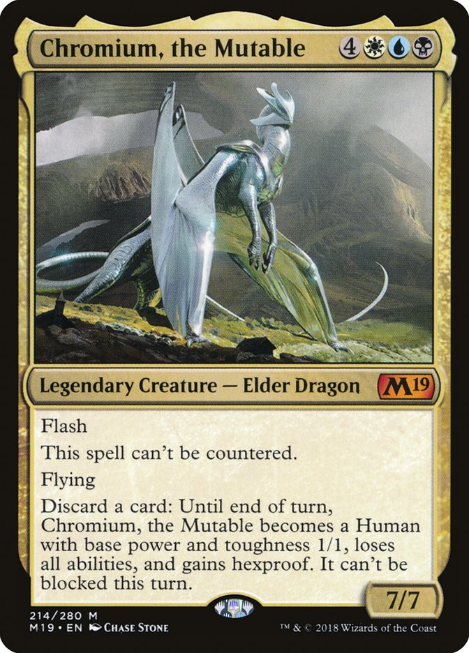 Chromium, the Mutable [Core Set 2019] (M19 214)