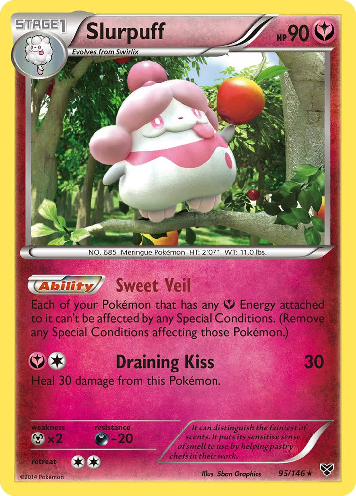 Slurpuff (XY Base Set) (95/146) [Theme Deck Exclusives]