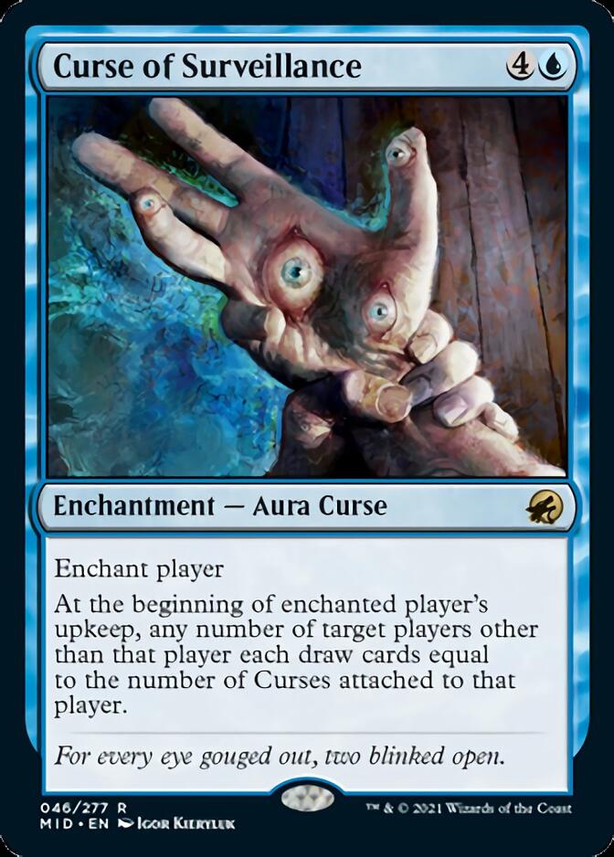 Curse of Surveillance [Innistrad: Midnight Hunt] (MID 46)