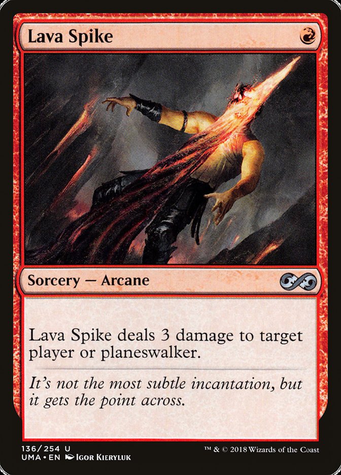 Lava Spike [Ultimate Masters] (UMA 136)