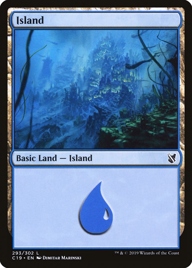 Island (#293) [Commander 2019] (C19 293)