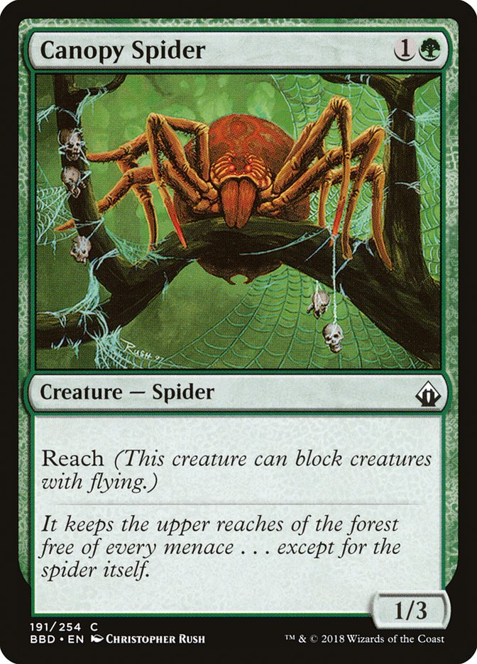 Canopy Spider [Battlebond] (BBD 191)