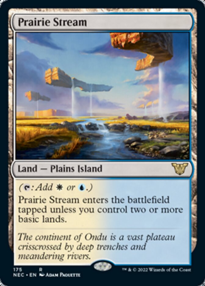 Prairie Stream [Kamigawa: Neon Dynasty Commander] (NEC 175)