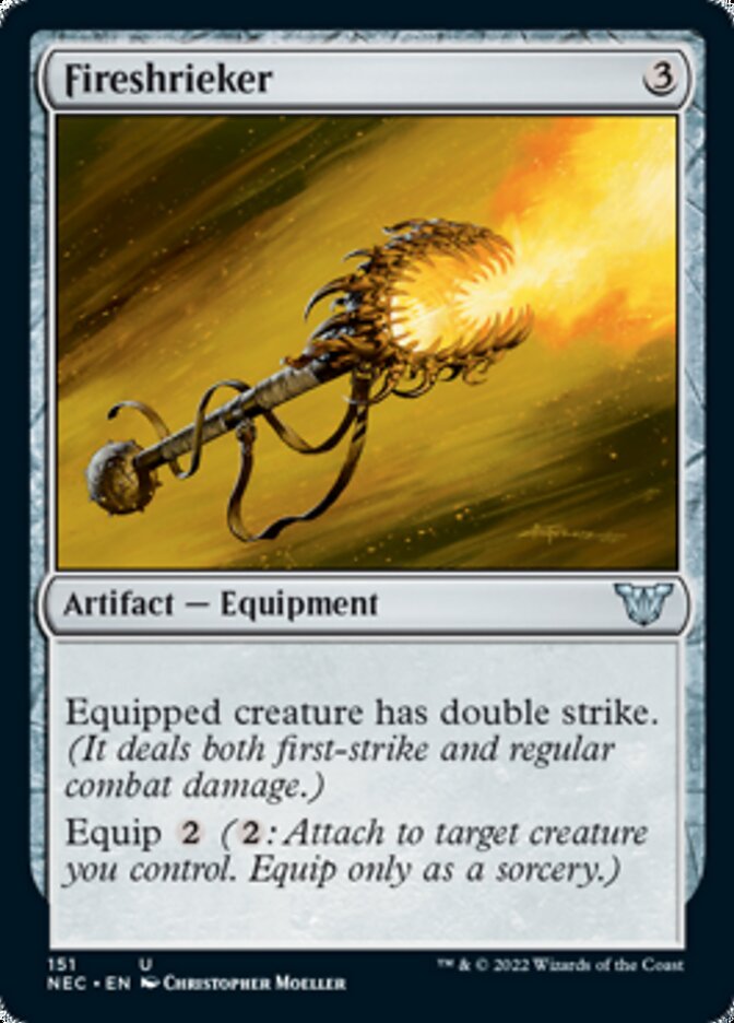 Fireshrieker [Kamigawa: Neon Dynasty Commander] (NEC 151)