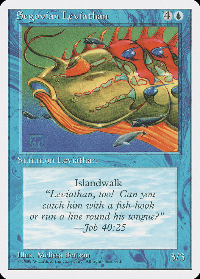 Segovian Leviathan [Fourth Edition] (4ED 99)
