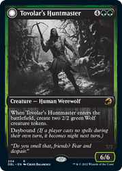 Tovolar's Huntmaster // Tovolar's Packleader [Innistrad: Double Feature] (DBL 204)
