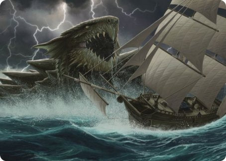 Dragon Turtle Art Card [Dungeons & Dragons: Adventures in the Forgotten Realms Art Series] (AAFR 10)