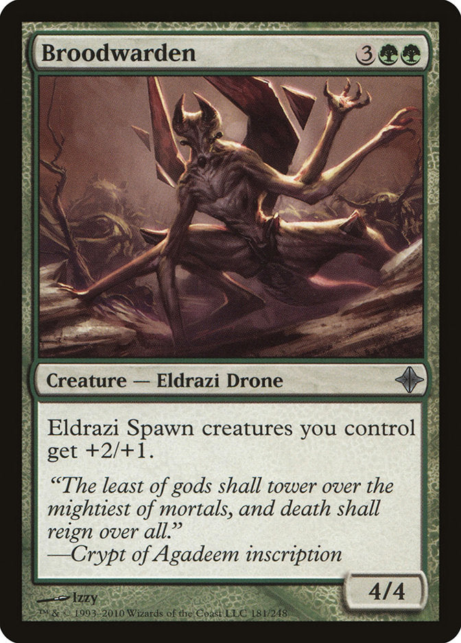 Broodwarden [Rise of the Eldrazi] (ROE 181)